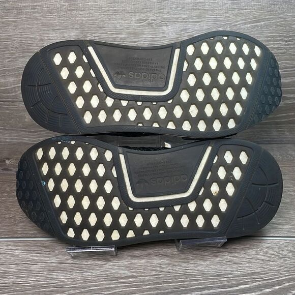 Adidas NMD R1 Primeknit Mens Size 5/Women’s Sz 6 Stealth Pack Noble Green Shoes - Picture 8 of 14